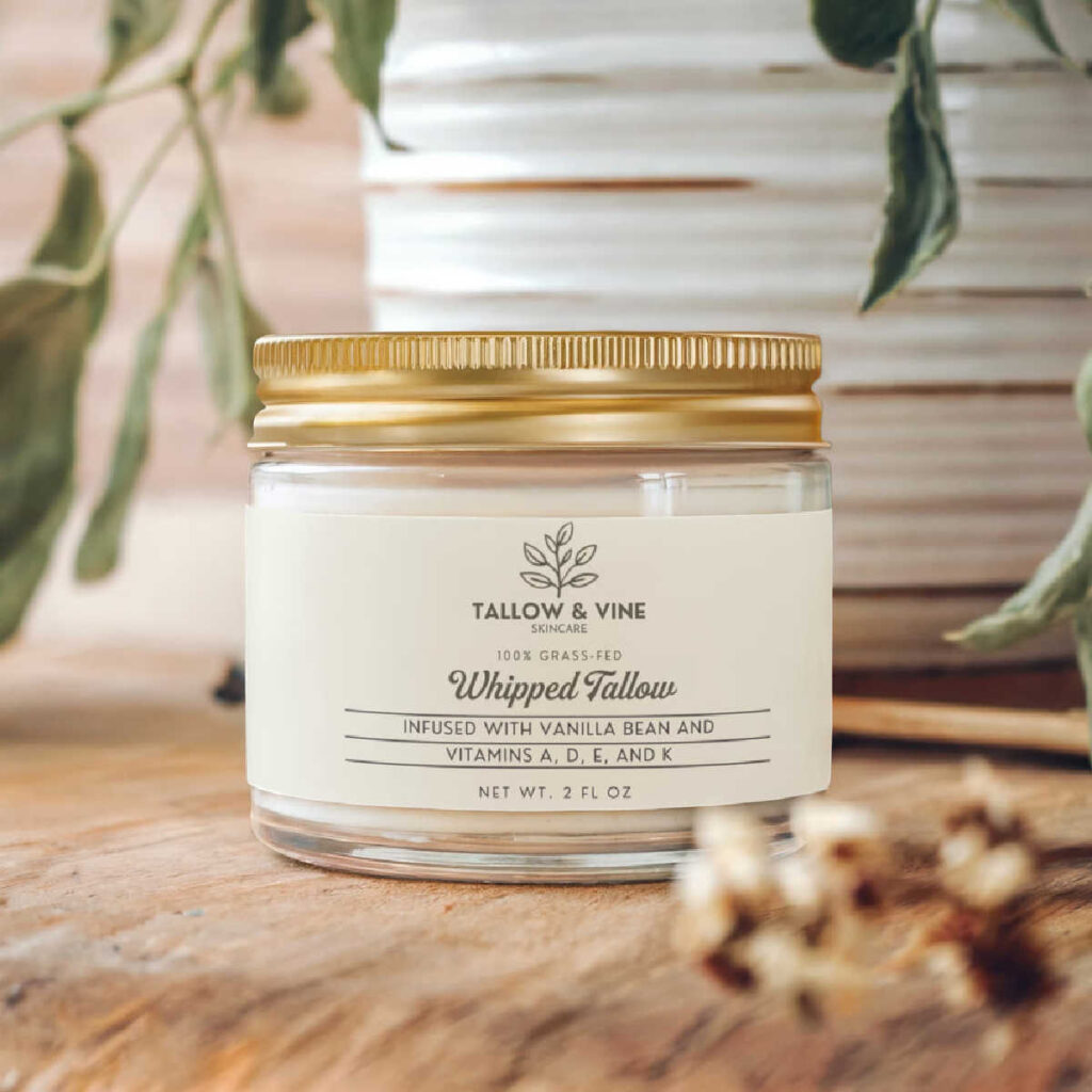 Whipped grassfed tallow.