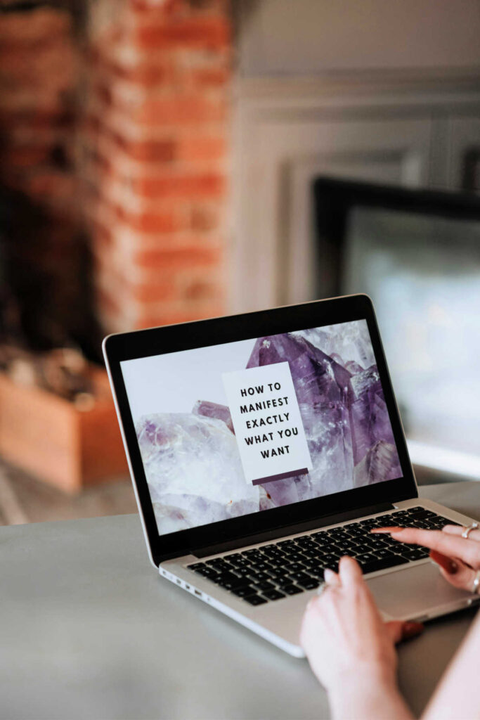 Manifest financial success.